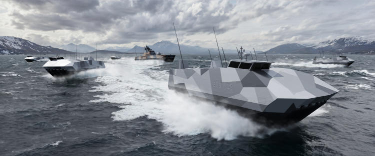 Bilde til saken ESNA Unveils 67 knots SES for the JCC program